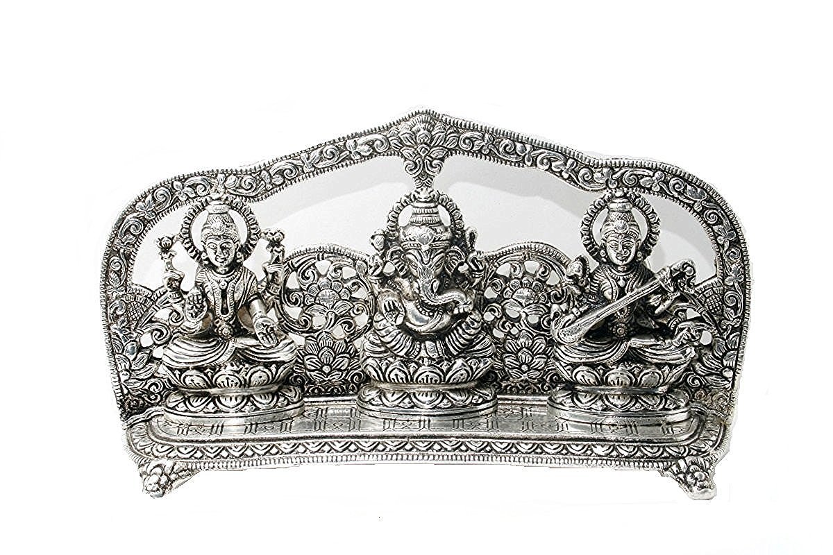 Buy MayurBrass Lakshmi Ganesh Saraswati god Idol/Statue for Temple