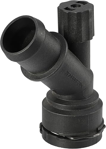 ACROPIX Conector de manguera de refrigerante para Volkswagen Beetle, 1 unidad, color negro