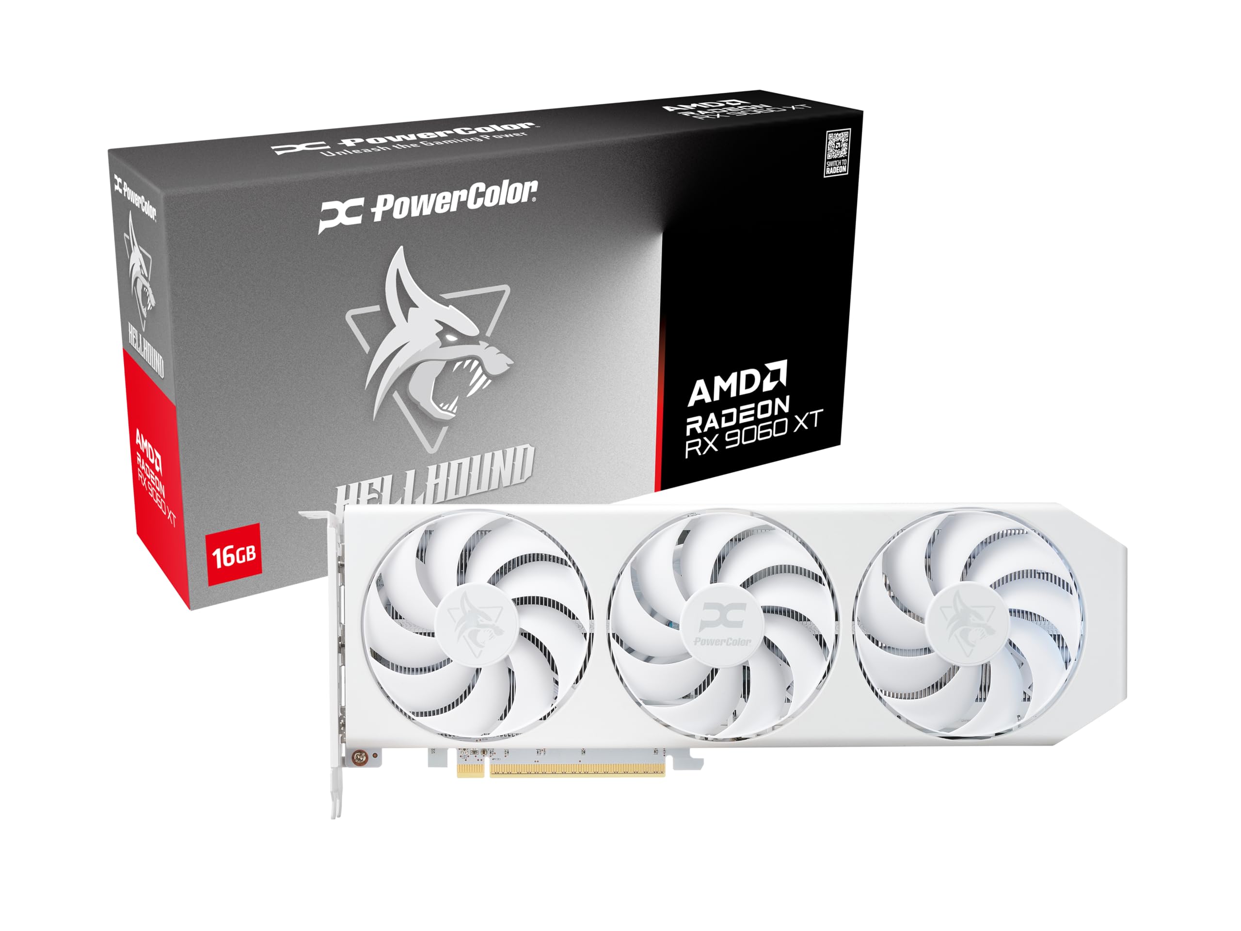 PCパーツ Power Color Hellhound Spectral White Amazon.com: PowerColor Hellhound Spectral White AMD Radeon