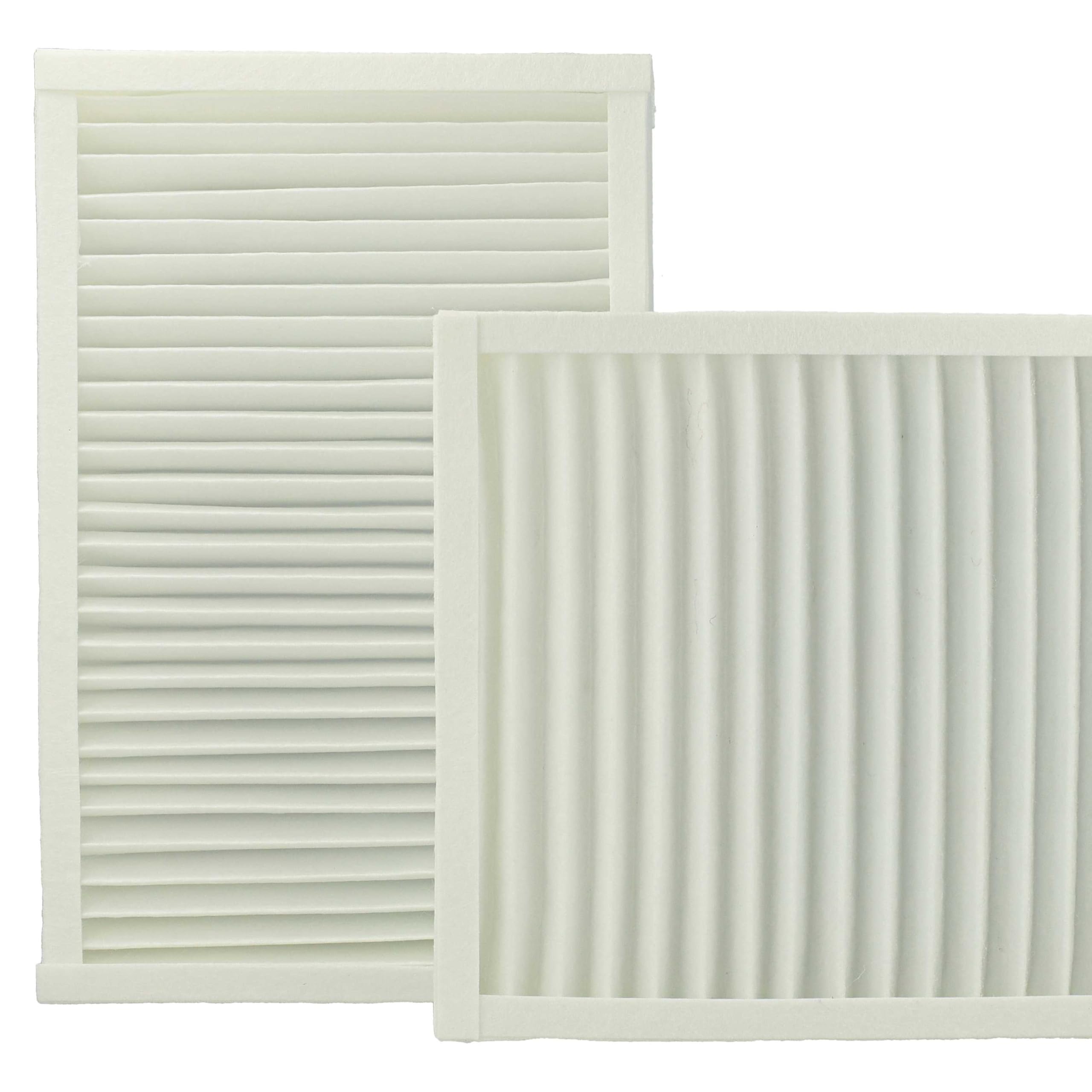 vhbw set di filtri (4 pezzi) compatibile con Viessmann Vitovent 200-C unità di ventilazione - filtro aria di scarico (G4), filtro aria di mandata (F7)