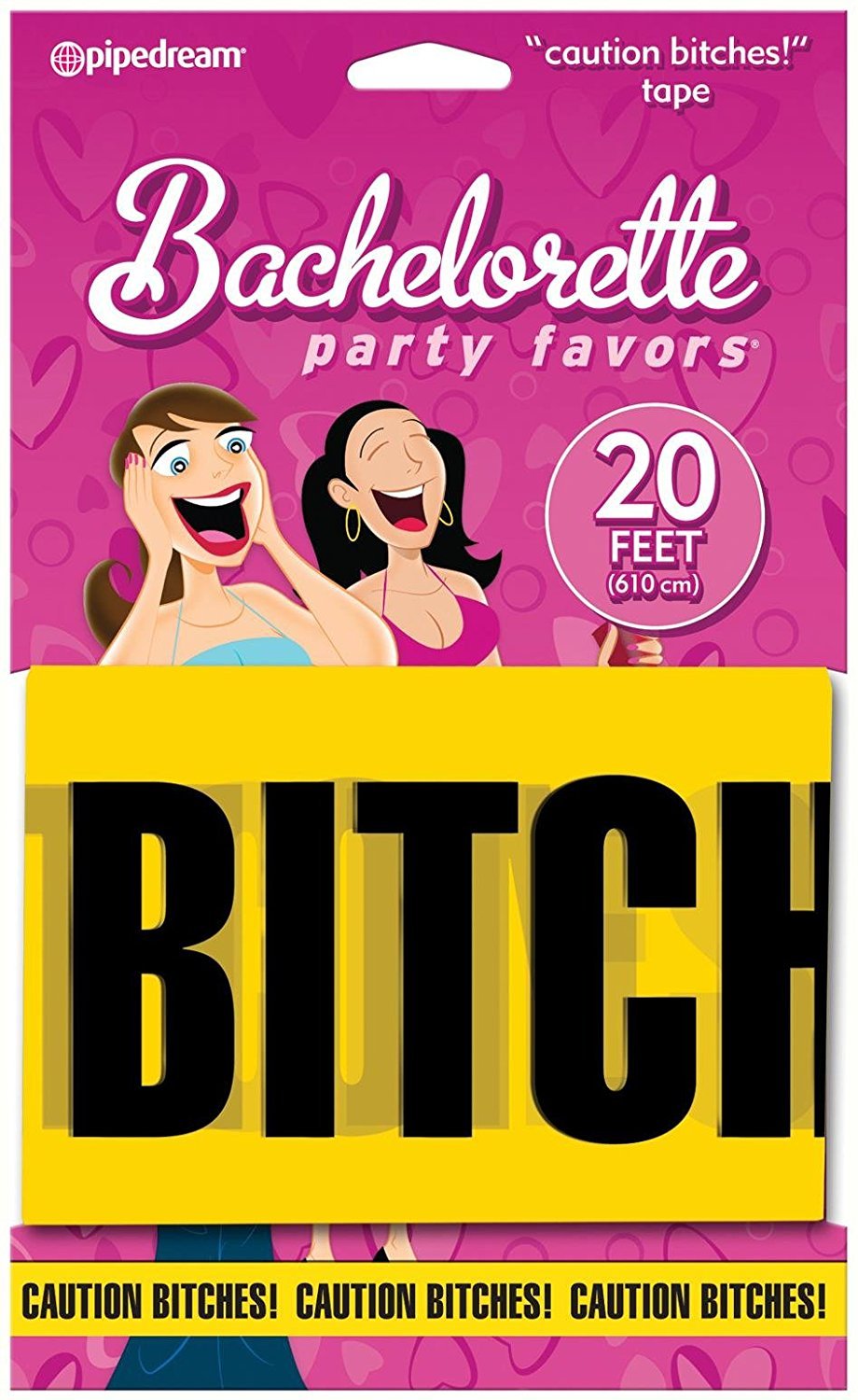Pipedream Bachelorette Party Favours Caution Tape