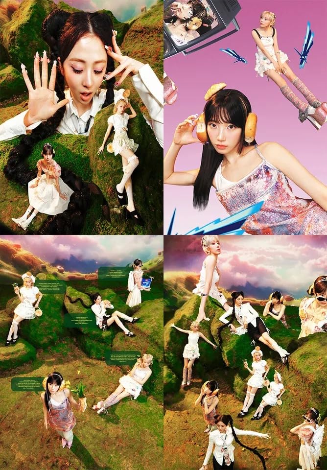 Amazon.com: (Weverse Album) LE SSERAFIM [CRAZY] 4th Mini Album (A