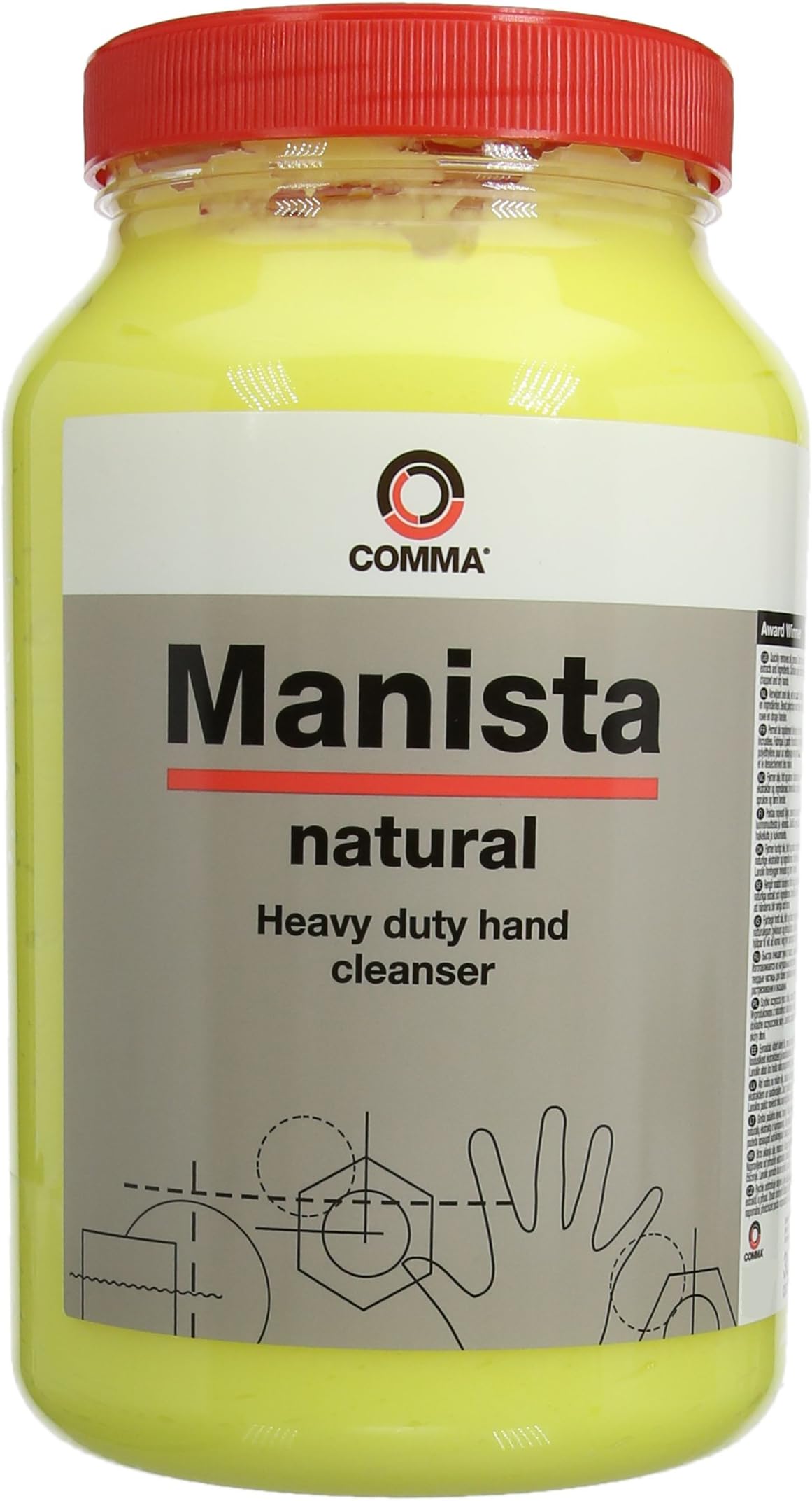 Comma MAN3L 3L Manista Natural Hand Cleanser