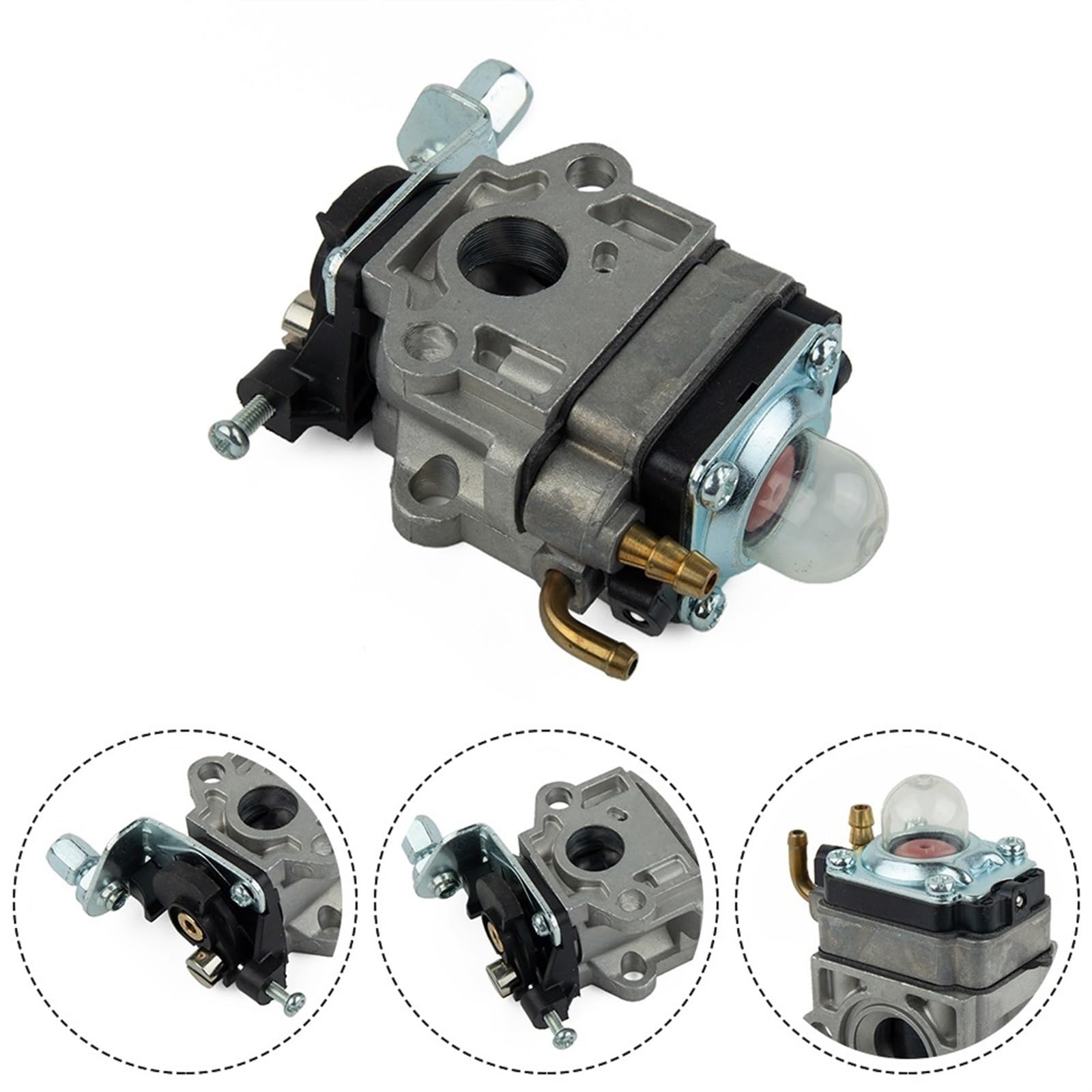 para Mitsubishi TL26 TU26 carburador recortador jardín Herramientas eléctricas Piezas