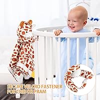 Vista 6 de BEREST Chupete de amor para bebé con sonido de sueño, ruido blanco recargable y latido de cuna con sensor de llanto para la rutina de la siesta