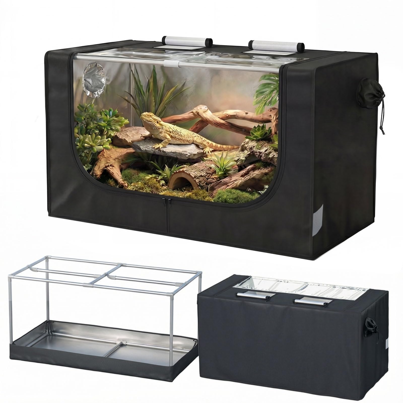Amazon.com : ZOYOYES Large Reptile Enclosure Tent, 4x2x2 ft (48 x