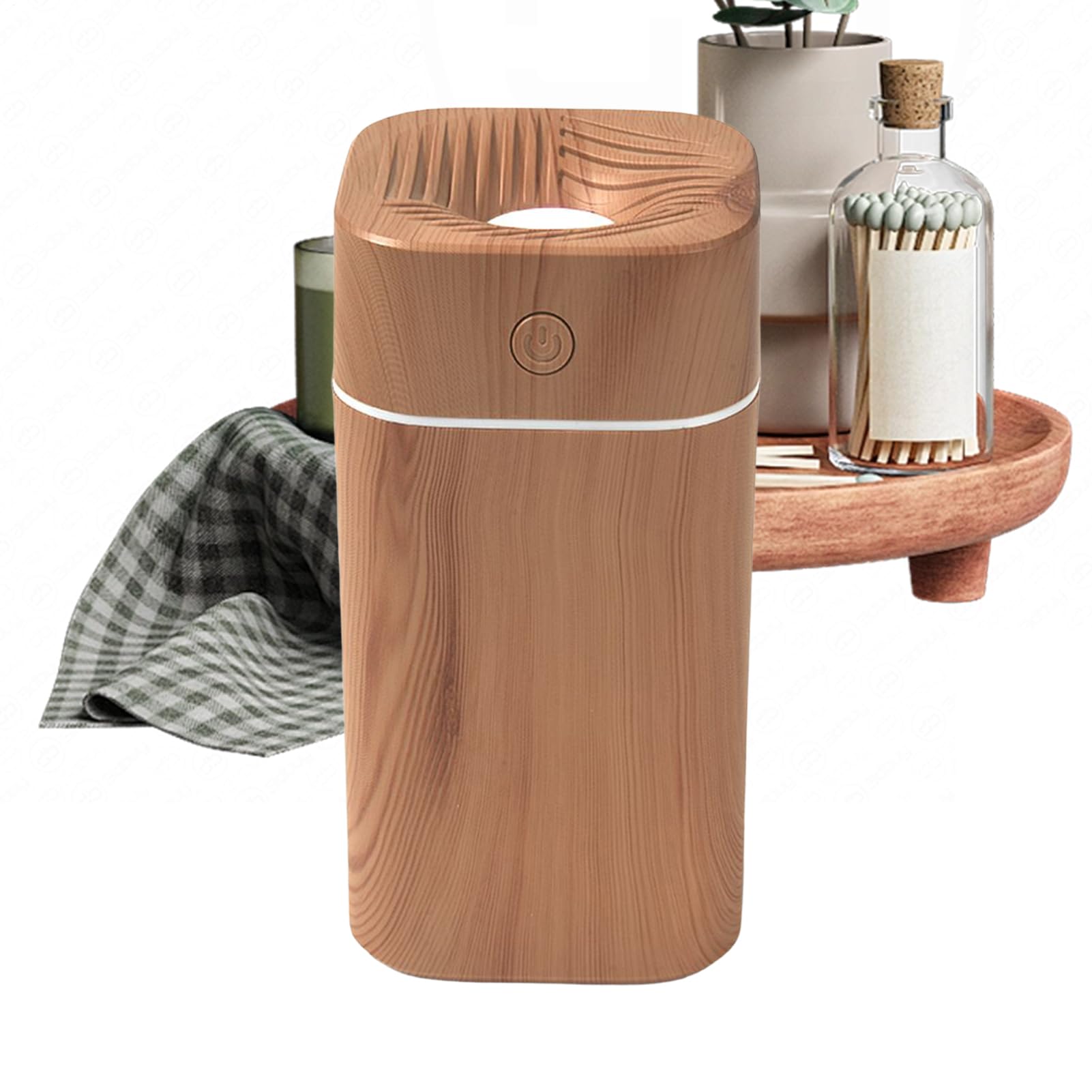 Humidificateur portable 300ml et purificateur de bureau silencieux pour petite pièce