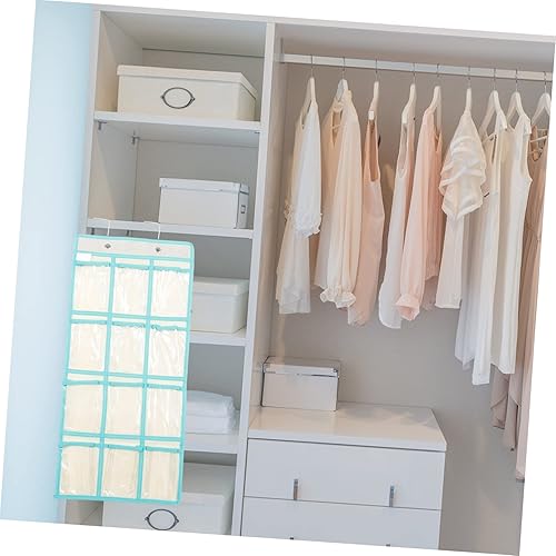 Miniatura 5 de MAGICLULU Bolsa de pared para teléfono, organizador colgante para teléfono, calculadora, teléfonos, almacenamiento de teléfono, bolsillo para casa,