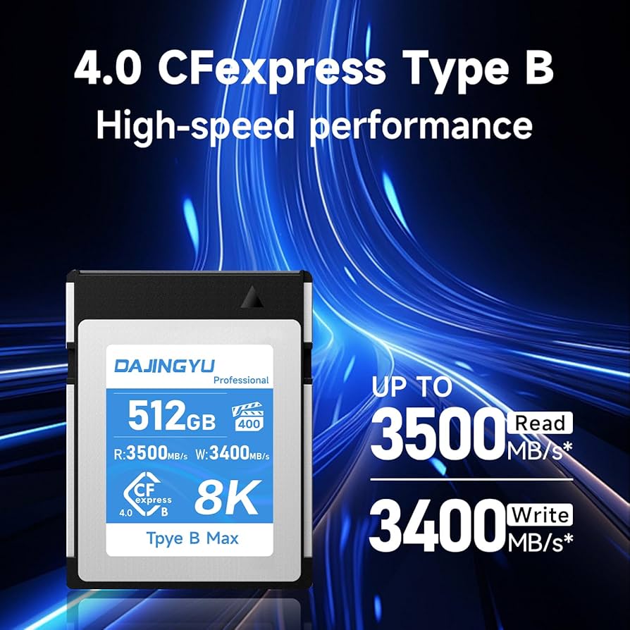 CFexpress TypeB 512GB　4K 8K録画対応 CFexpress TypeB 512GB 4K 8K録画対応