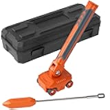 Magnetic Wire Puller for Electrical Wiring – Rare-Earth Magnets, Stainless-Steel Leader for Easy Cable Pulling in Walls & Tight Spaces, Doubles as Stud Finder, Includes High-Quality Hard Plastic Case