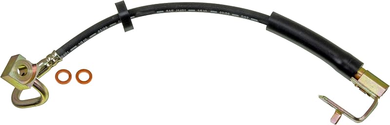 Mangueira hidráulica de freio dianteira esquerda Dorman H620507 para Ford, Lincoln e Mercury – 1 unidade
