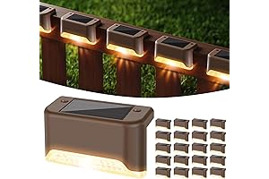 MAXvolador Outdoor Deck Lights: Solar Powered, Waterproof Illumination for Every Step