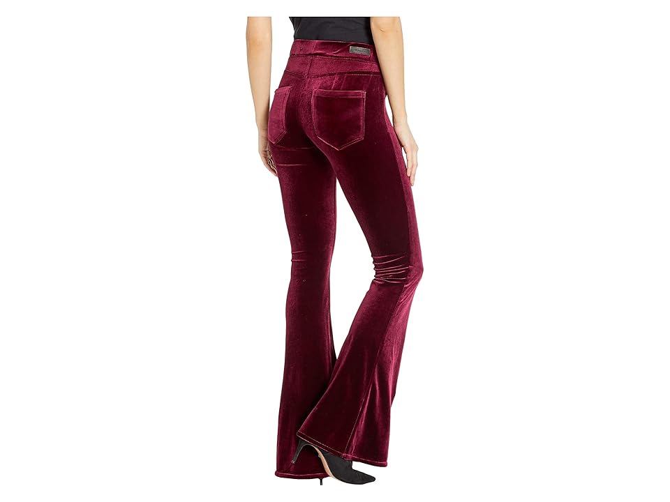 

Blank NYC Pull-On Velvet Flare Pants in Identity Crisis (Identity Crisis) Women's Casual Pants, Burgundy