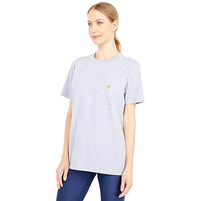 Carhartt WK87 Workwear Pocket Short Sleeve T Shirt Women