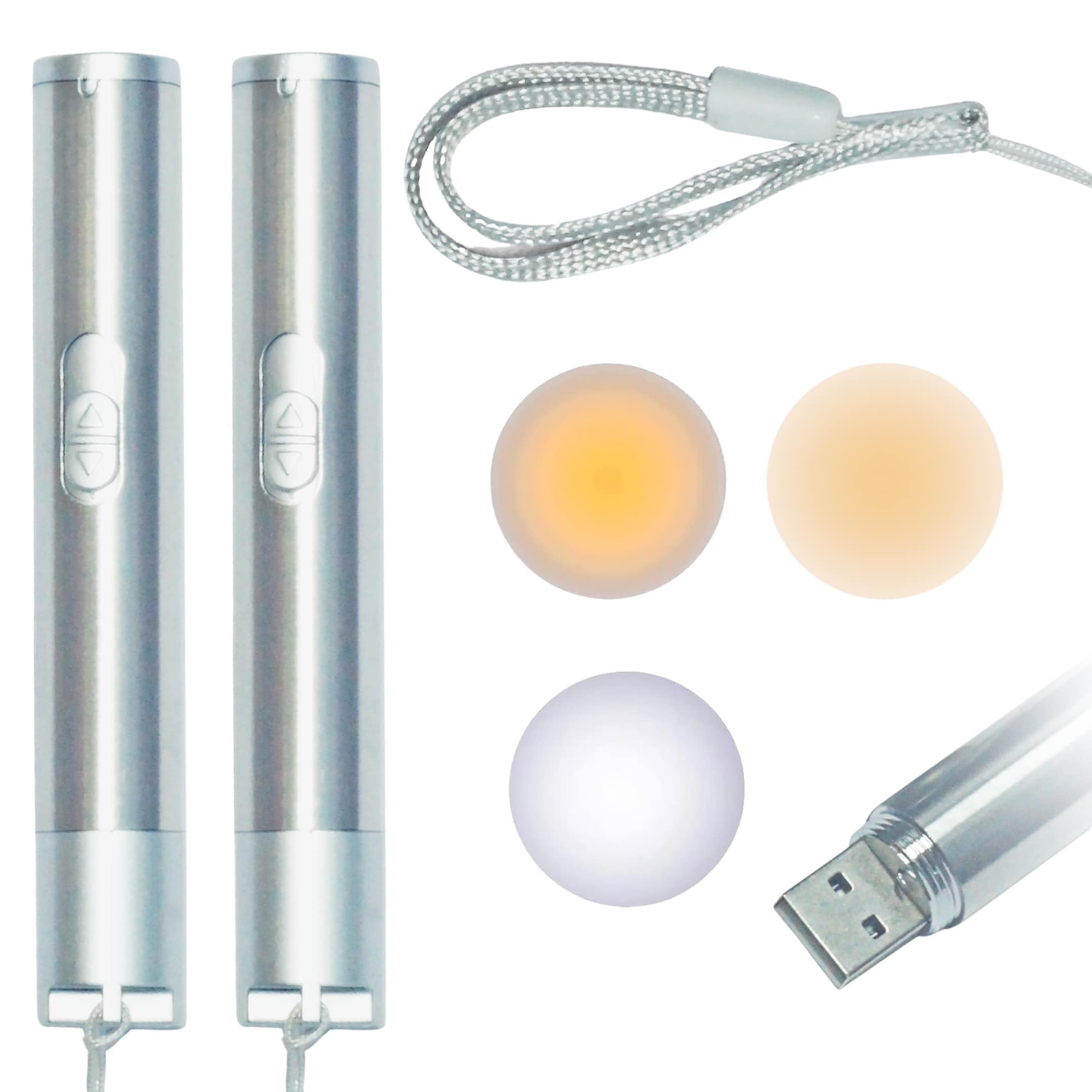 AVIS USB Pen Torch for Doctors, Nurses with Dual Light Yellow White Light Beam Torch for Checking Oral, Pupil, Eyes, Ears, Nasal Cavity | Rechargeable Pocket Pen Torch (Pack of 2) (B0DBQWVYF4) Amazon Price History, Amazon Price Tracker