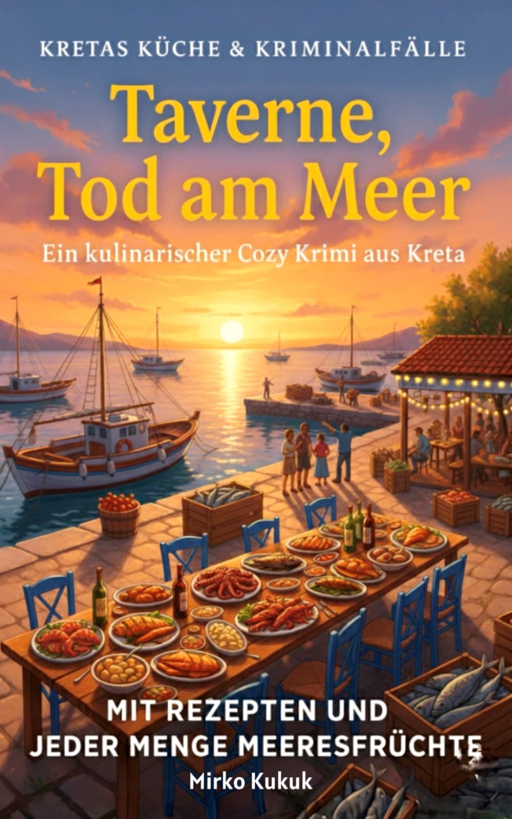 Kretas Küche & Kriminalfälle: Taverne, Tod und Meer: Ein kulinarischer Cozy Krimi aus Kreta: Band 2 (Kretas Küche & Kriminalfälle: Elina & Yannis ermitteln)