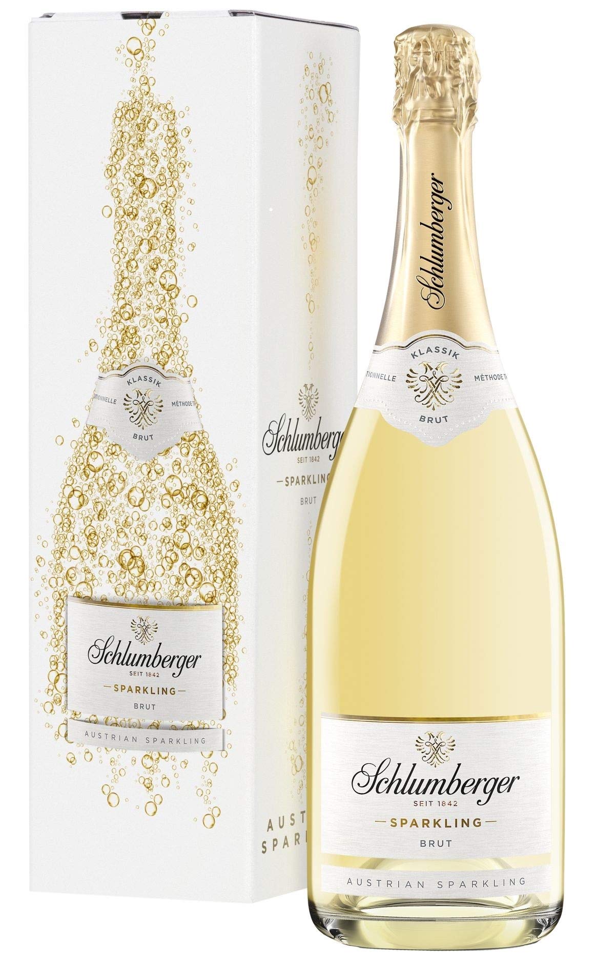 Schlumberger Sparkling Brut Magnum 1,5l mit Geschenkverpackung
