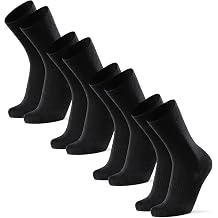 DANISH ENDURANCE Merino Wool Hiking Liner Socks for Men & Women, Lightweight & Breathable Socks for Outdoors, 2 or 4-Pack