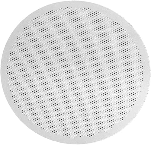 Pantalla de filtro de café de 2.402 in, pantalla de filtro de fabricación de café, malla de filtro de portafiltro de café, grosor de borde de 0.008