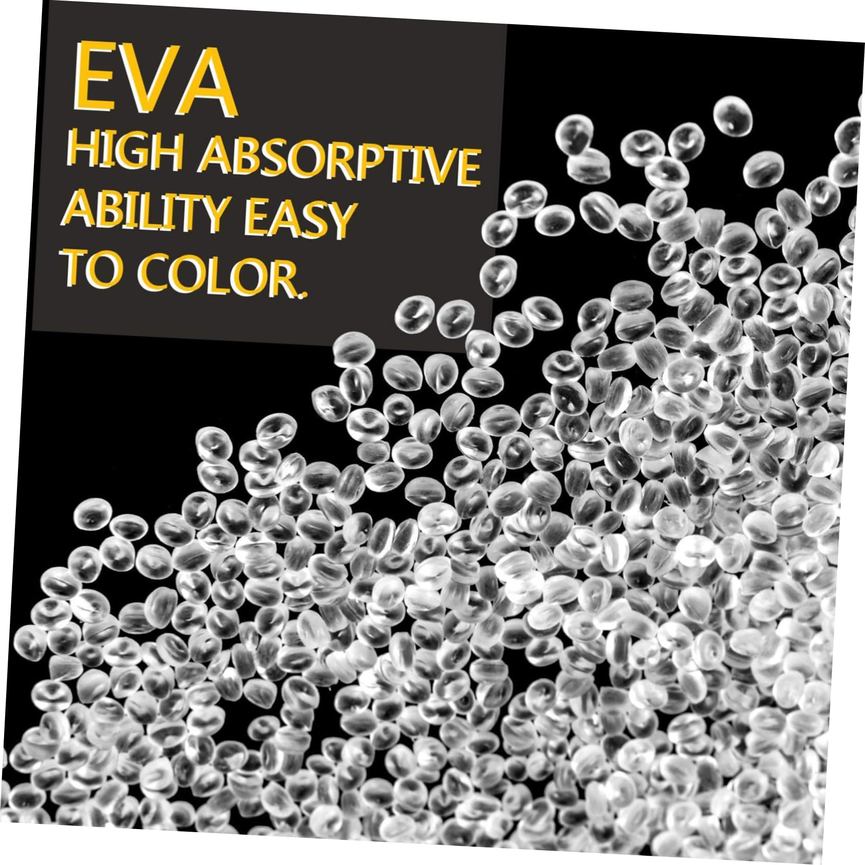 Perline Eva Non Profumate per Deodorante Auto 1 Sacchetto Bianco Materiale Eva Effetti Decorativi per Freschezza Personalizzata in Auto