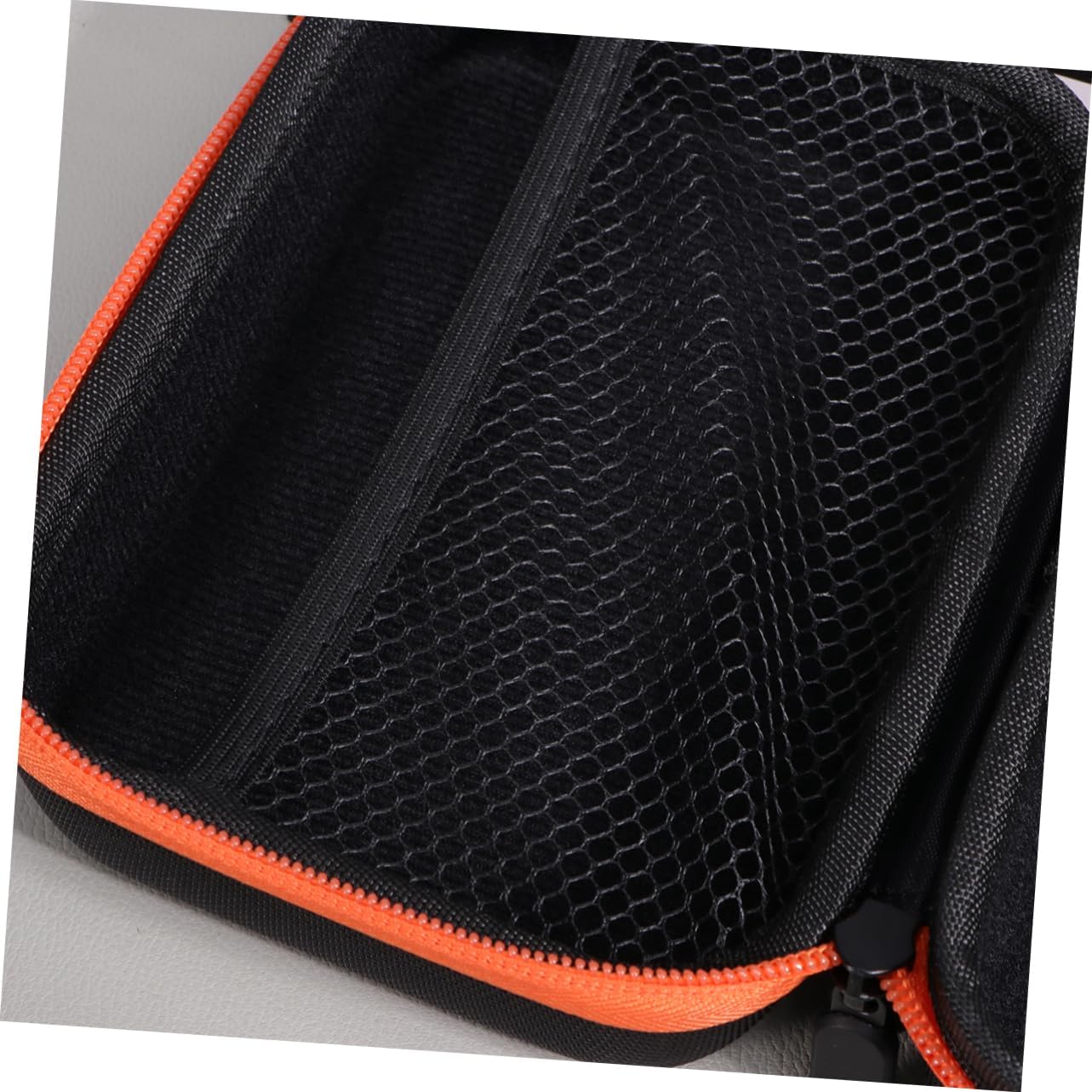 balacoo 2pcs Carrying Case Slots for Bottles Eva Bag for Safe Travel and Storage Orange