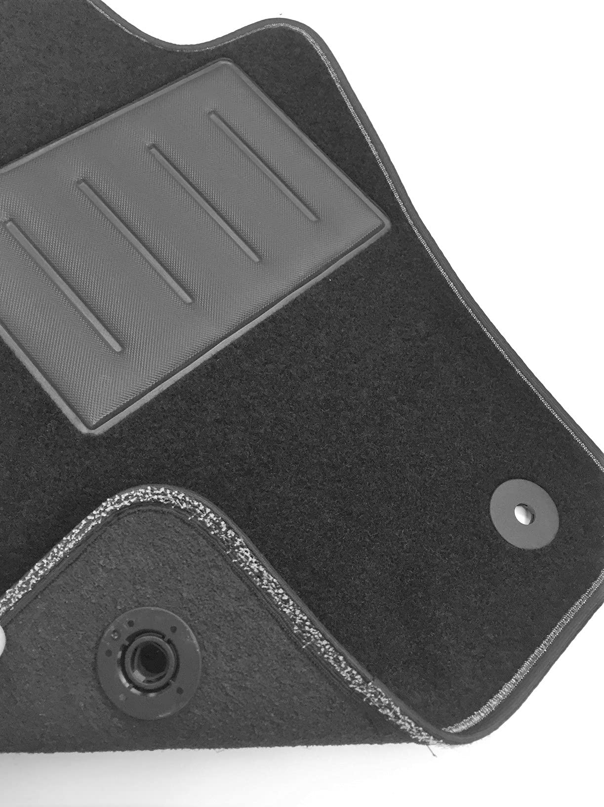 Tappetini Auto Fiat 500X 2014-2024 - Moquette Antiscivolo, Logo Ricamato, Made In Italy - Foto 8