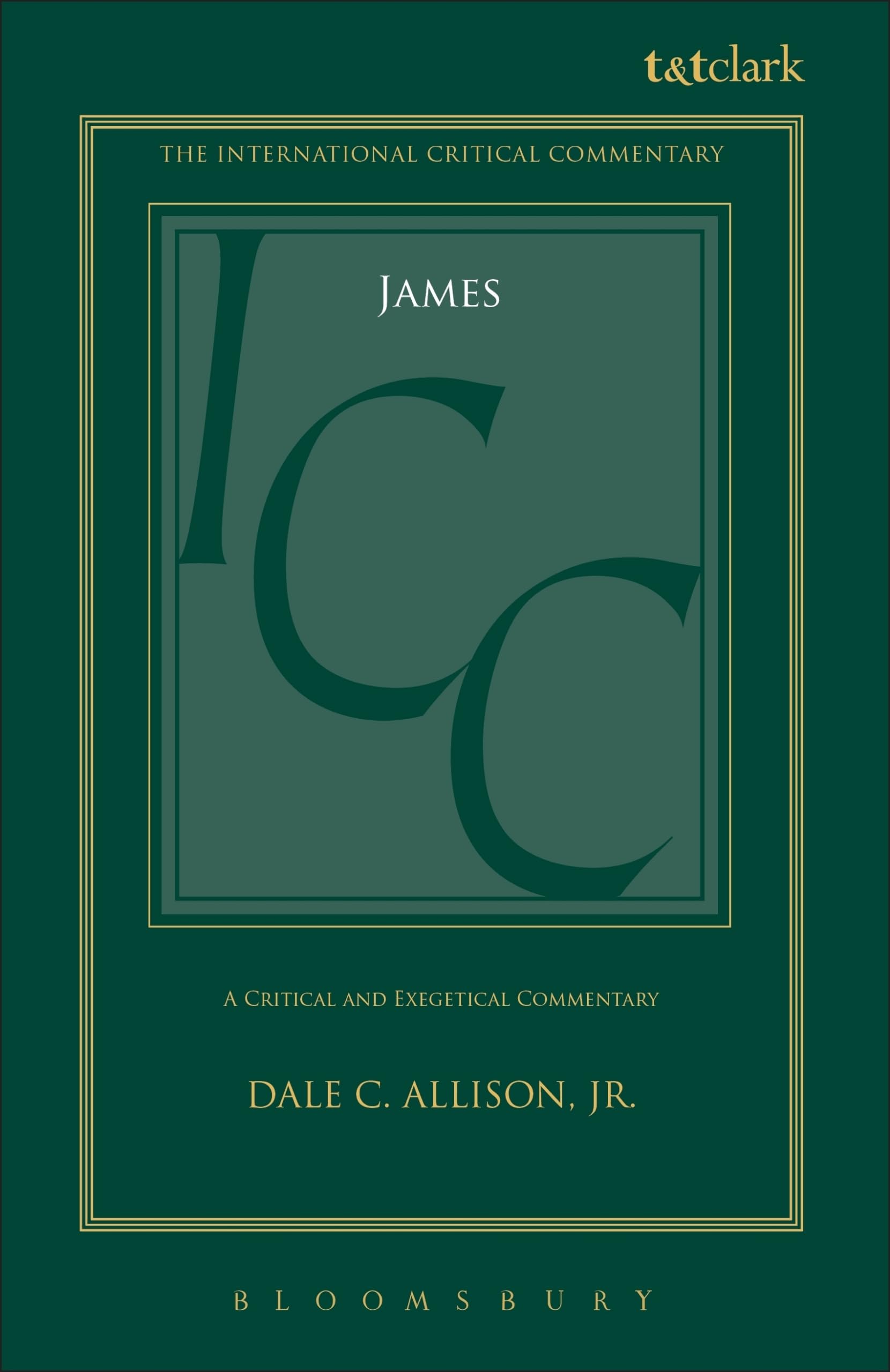 James (ICC): A Critical and Exegetical Commentary (International Critical Commentary)