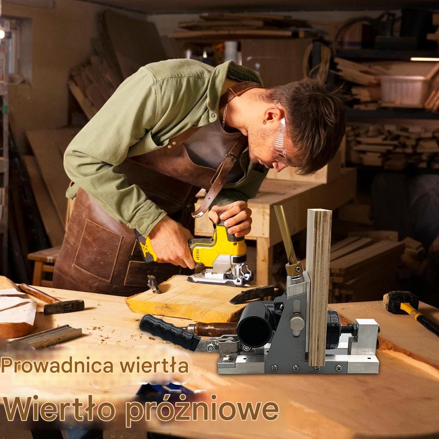 Przenośna Prowadnica Do Wiertarki Lokalizator Otworów Do Metalu | Przenośny Dokładny Wskaźnik Punktowy Do Remontów Szafek Kuchennych Mebli