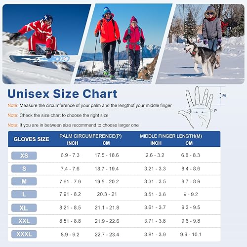 Miniatura 6 de Savior Heat Guantes eléctricos recargables para hombres y mujeres, adecuados para el trabajo al aire libre, esquí, ciclismo, correr, senderismo, etc.
