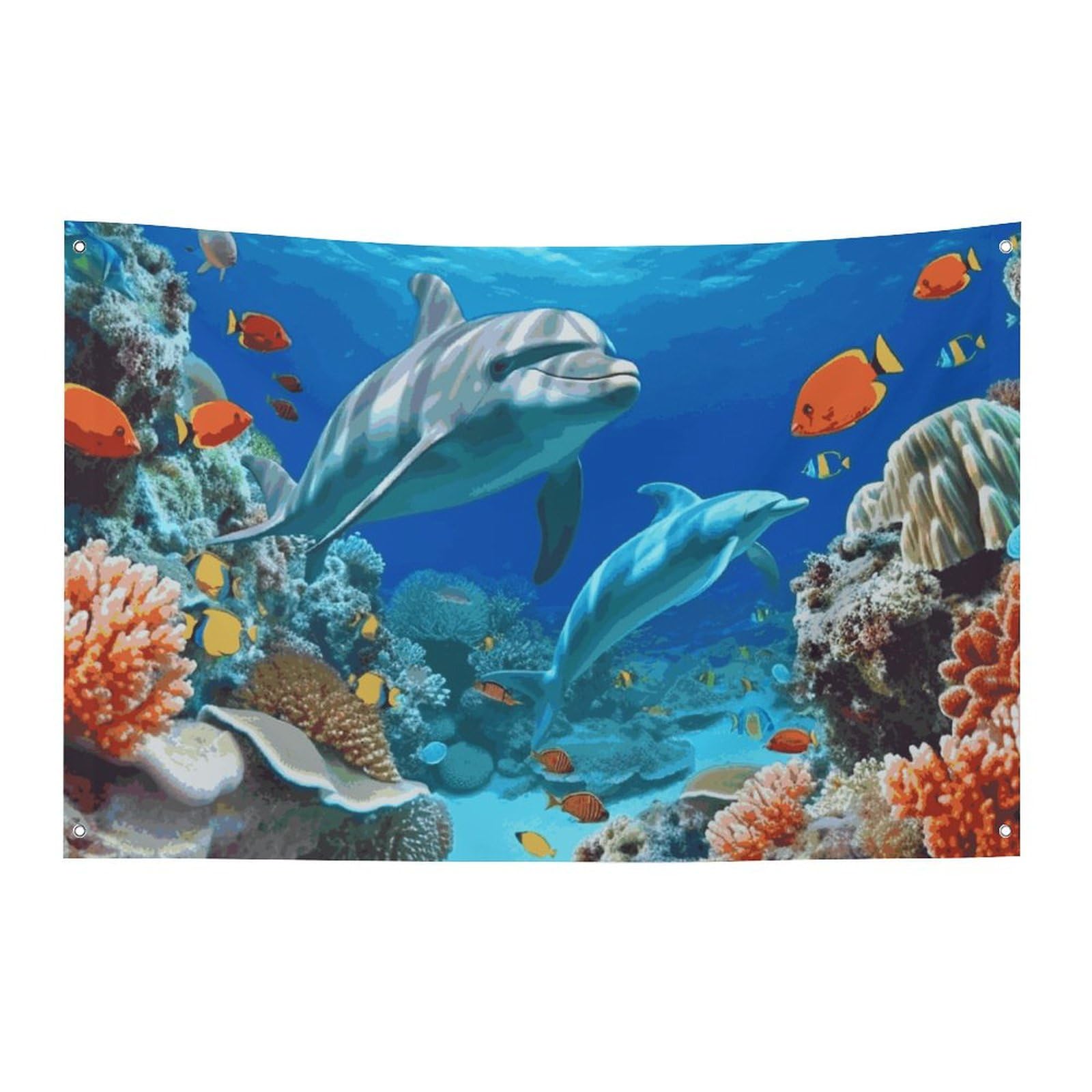 Drapeaux de jardin saisonniers dauphin pour embellir votre terrasse ce printemps