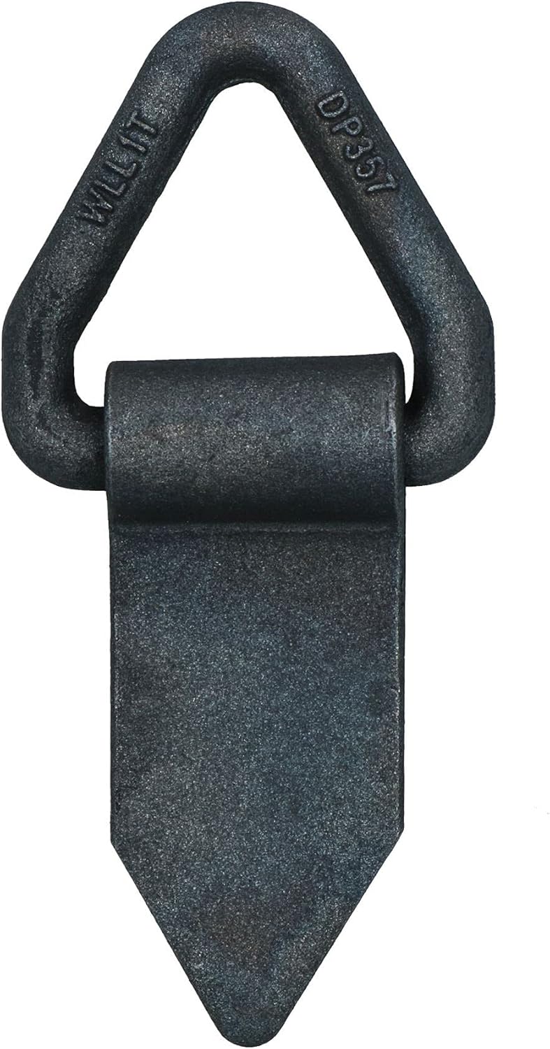 AB Tools Fold Over Tie Down Lashing Eye/Anchor Point Heavy Duty Self Colour Pair