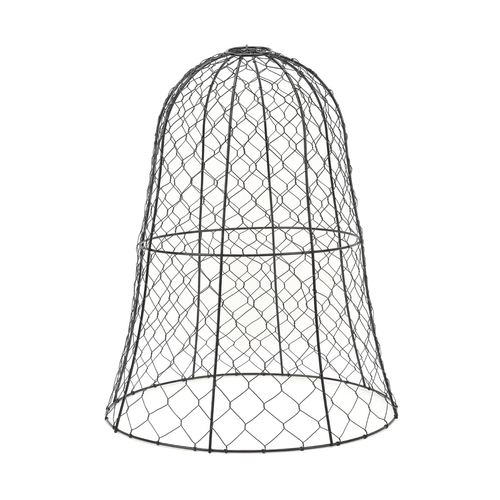 10 opakowań Cloche z Czarnego Drutu Ogrodowego z Kurczaka, Pogrubiona Osłona Ochronna na Rośliny Budowlane, na Rośliny, Nasiona, Kwiaty z ochroną Królika i Kurczaka