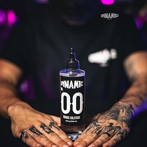 Miniatura 4 de Dynamic Color Co. - Solución de mezcla de tinta de tatuaje No. 00, solución de sombreado premium para artistas, agua de grado hospitalario más pura