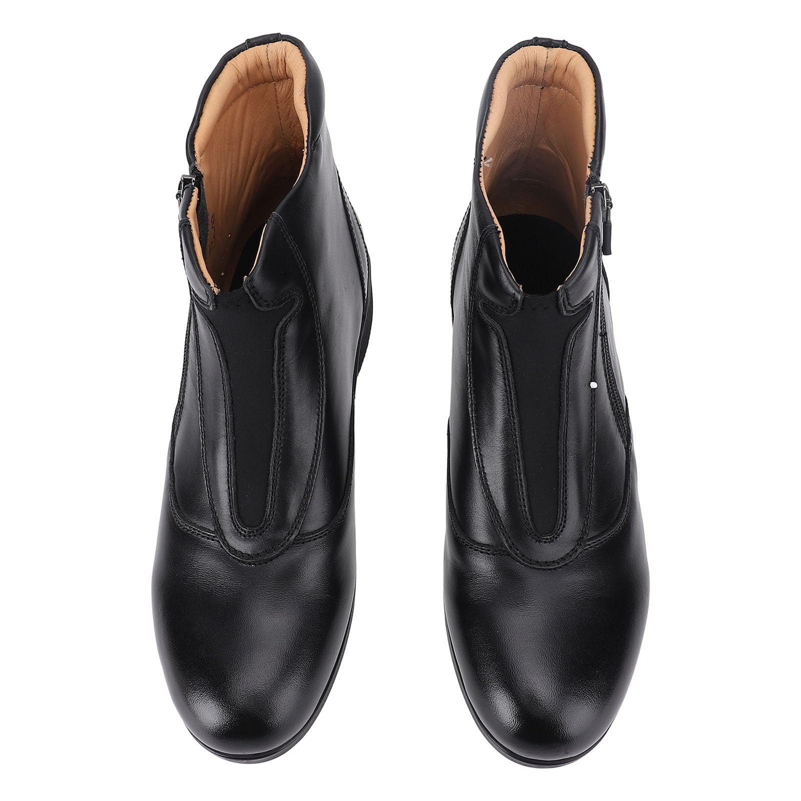 Botas de Montar EVA para Hombre y Mujer, Antideslizantes hasta el Tobillo con Cremallera para Entrenamiento Ecuestre, Salto de Obstáculos