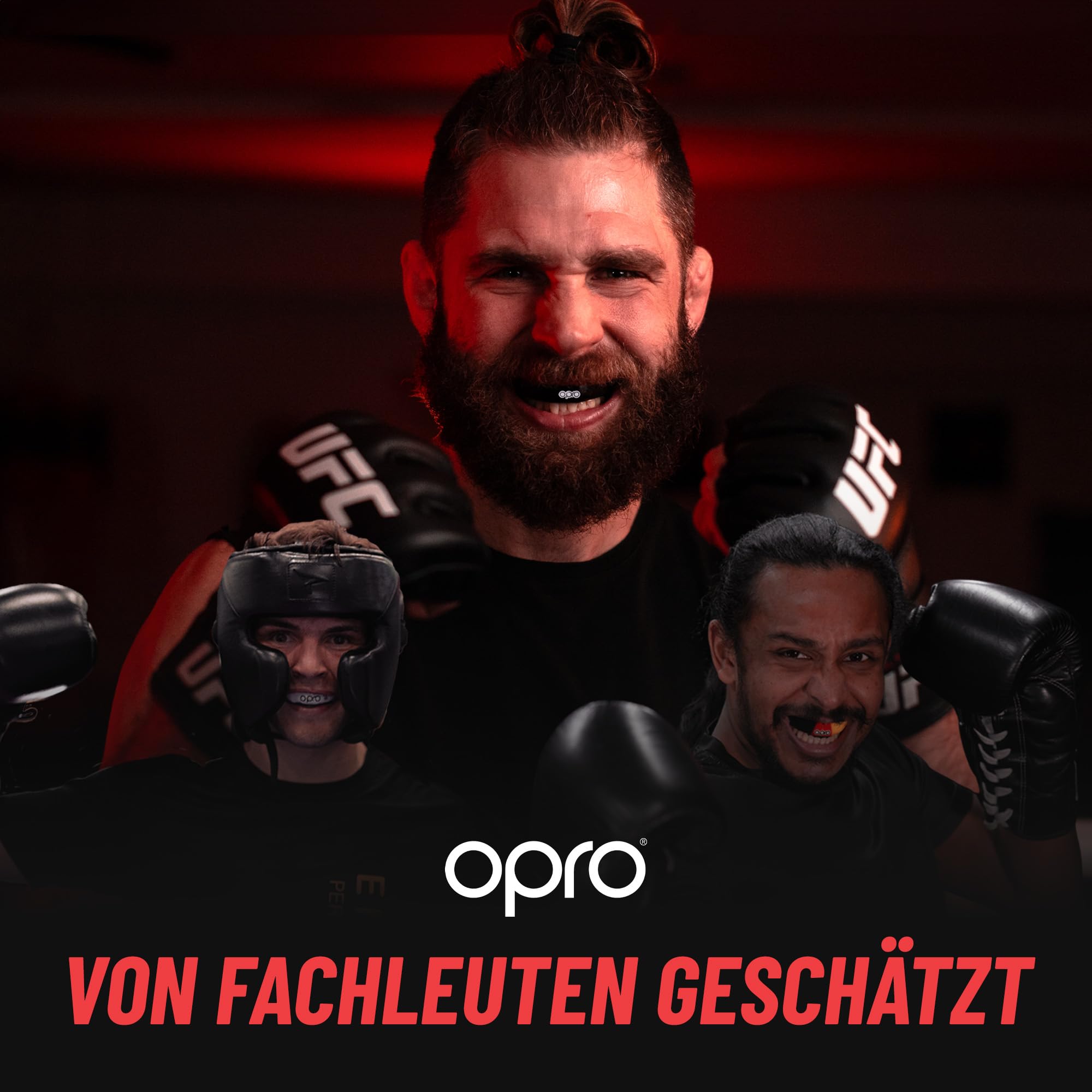 OPRO Mundschutz Instant Custom-Fit - Zahnschutz für Boxen, MMA, Kampfsport, Rugby & Hockey - Für Erwachsene & Kinder - Anpassbare Zahnschiene auf Zahnarztniveau - Mit zahnärztlicher Garantie