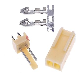 50PCS KF2510-2P 2.54mm Pin Header + Terminal + Housing Connector Kit KF2510 2P