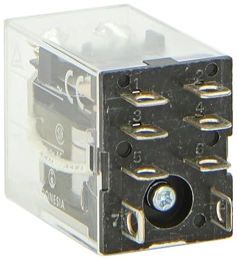 Omron LY2-AC24 (Pack of 2) General Purpose Relay, 53.8 mA at 50 Hz and 46 mA at 60 Hz Rated Load Current, 24 VAC Rated Load Voltage