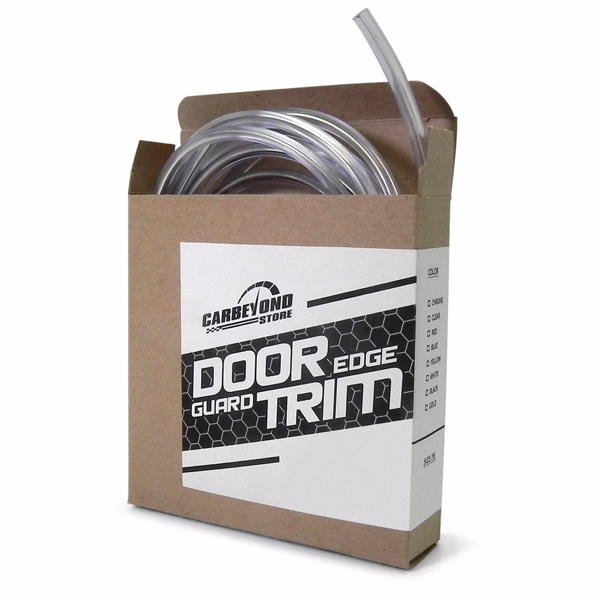 6 ft Clear Car Door Edge Guards Trim Molding Protector Full Size U