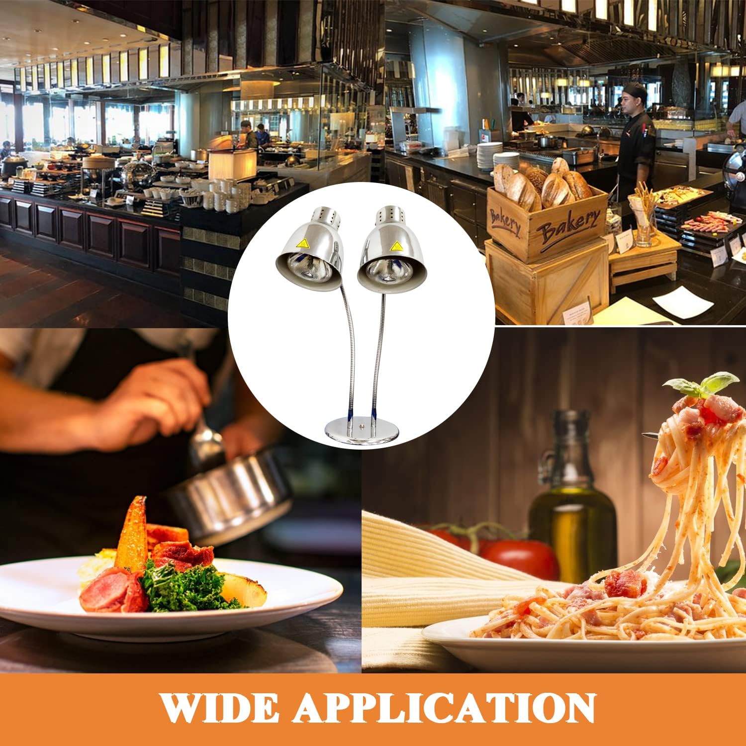 Best Cyber Monday π₯ KOUWO Food Heat Lamps With Dual 250w Bulbs Food Warmer Lights Food Heating Warmer Lamp Restaurant Kitchen Buffet Warmer Table (Double Head) Review Product KOUWO Food Heat Lamps With Dual 250w Bulbs Food Warmer Lights Food Heating Warmer Lamp Restaurant Kitchen Buffet Warmer Table (Double Head)
