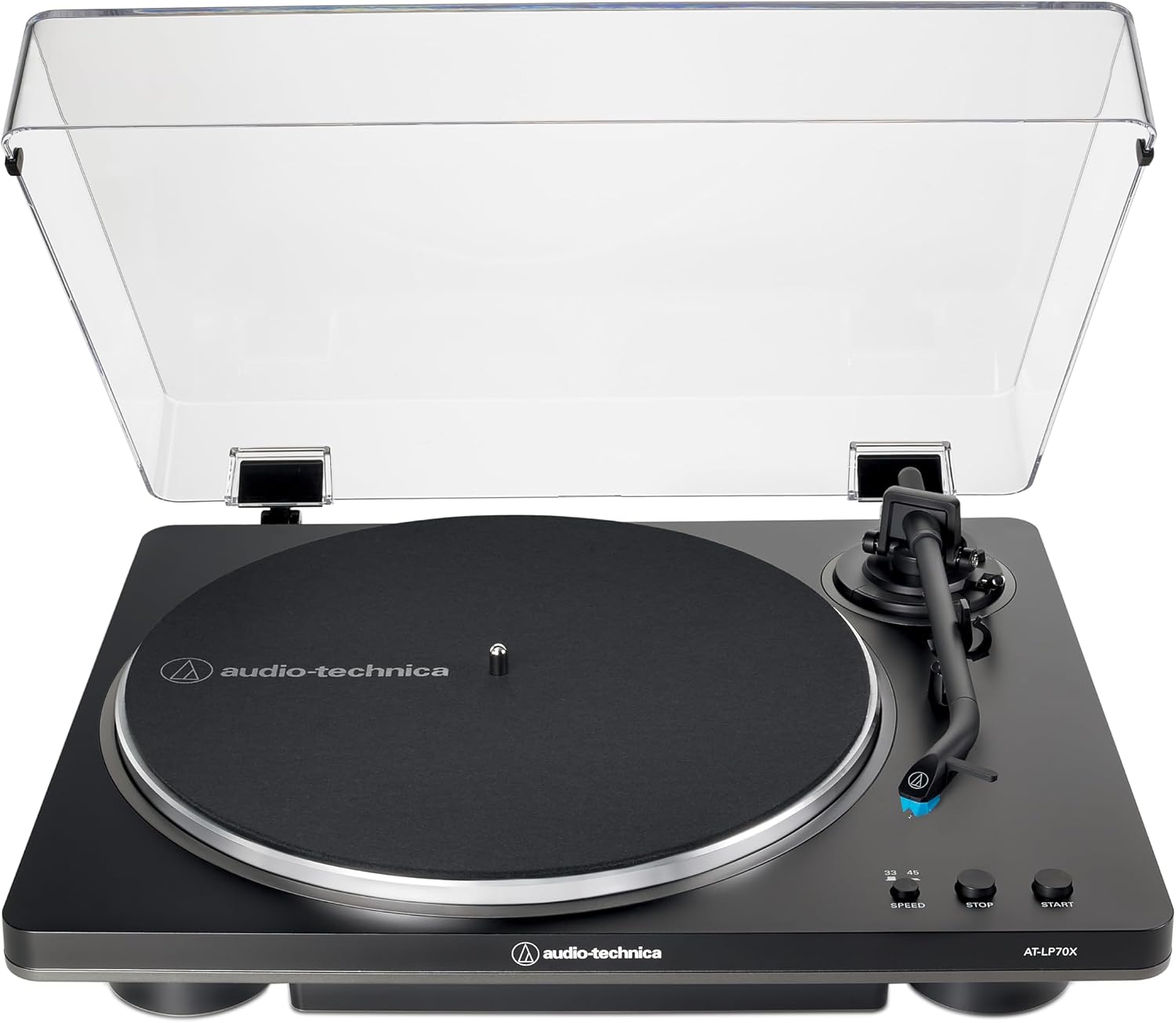 AT-LP70X Automatic Turntable (Black/Grey)