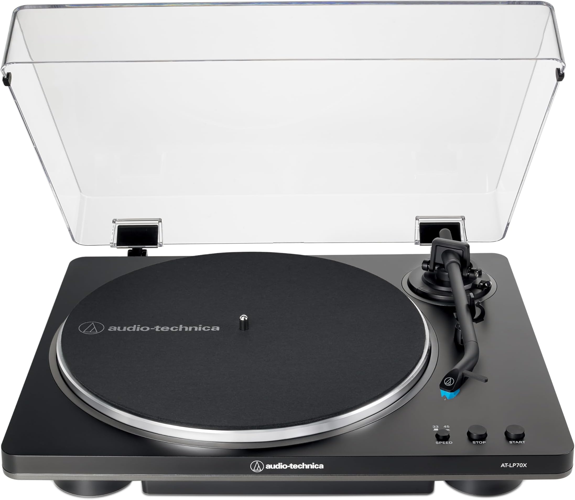 Audio-Technica AT-LP70X Automatic Turntable (Black/Grey)