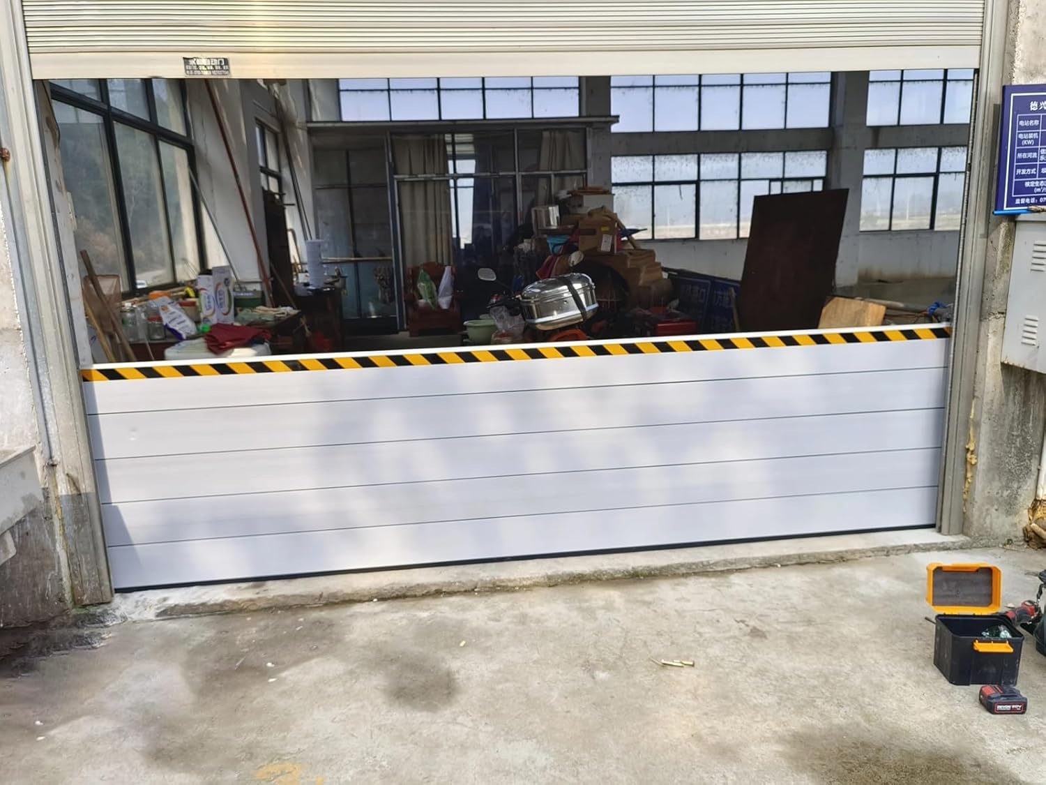 Doorway Flood Barrier Detachable High 100 80 60 CM, 2.5m 2m 1.8m 1.5m