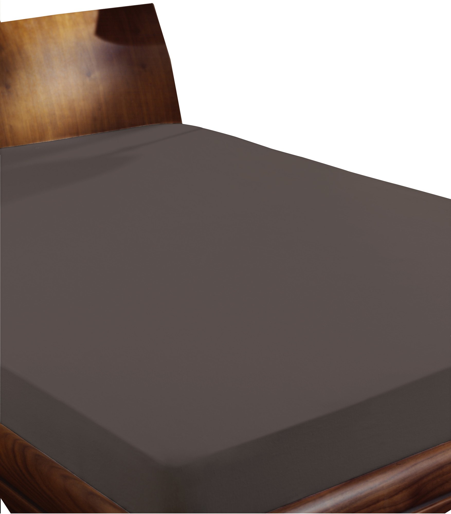 Primera Spannbettlaken Mako Satin 100% Baumwolle Ecru 140-160 x 200 cm