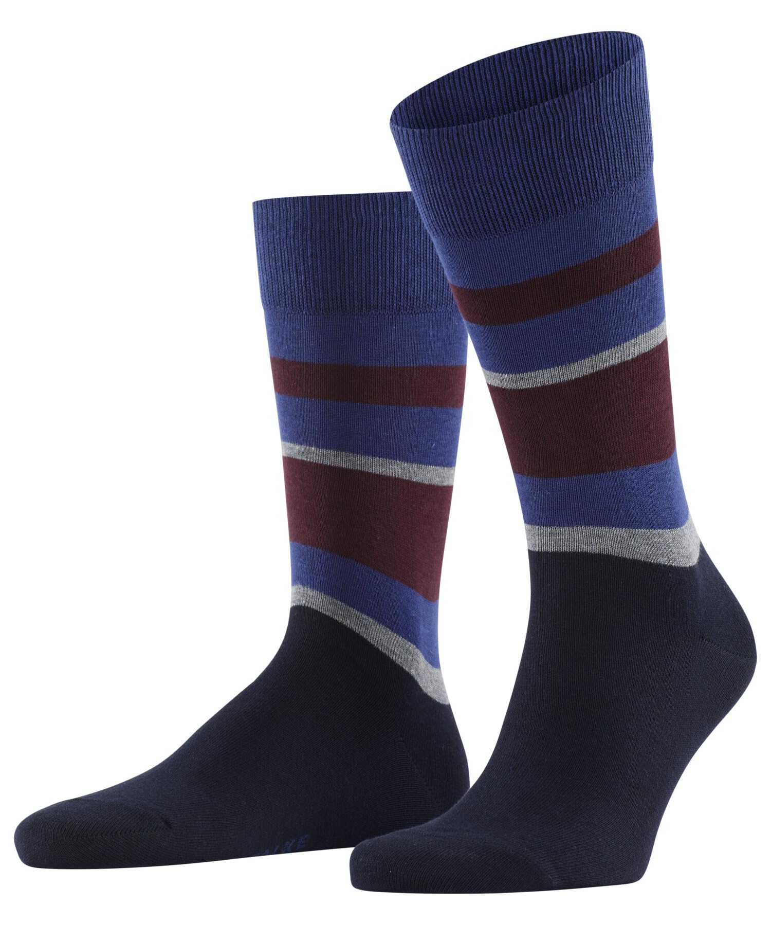 FALKE hombre Happy Box Mix 3-Pack calcetines transpirable algodón extra suave reforzado con costura plana para dedos de los pies libres de presión para looks de negocios multipack 3 pares