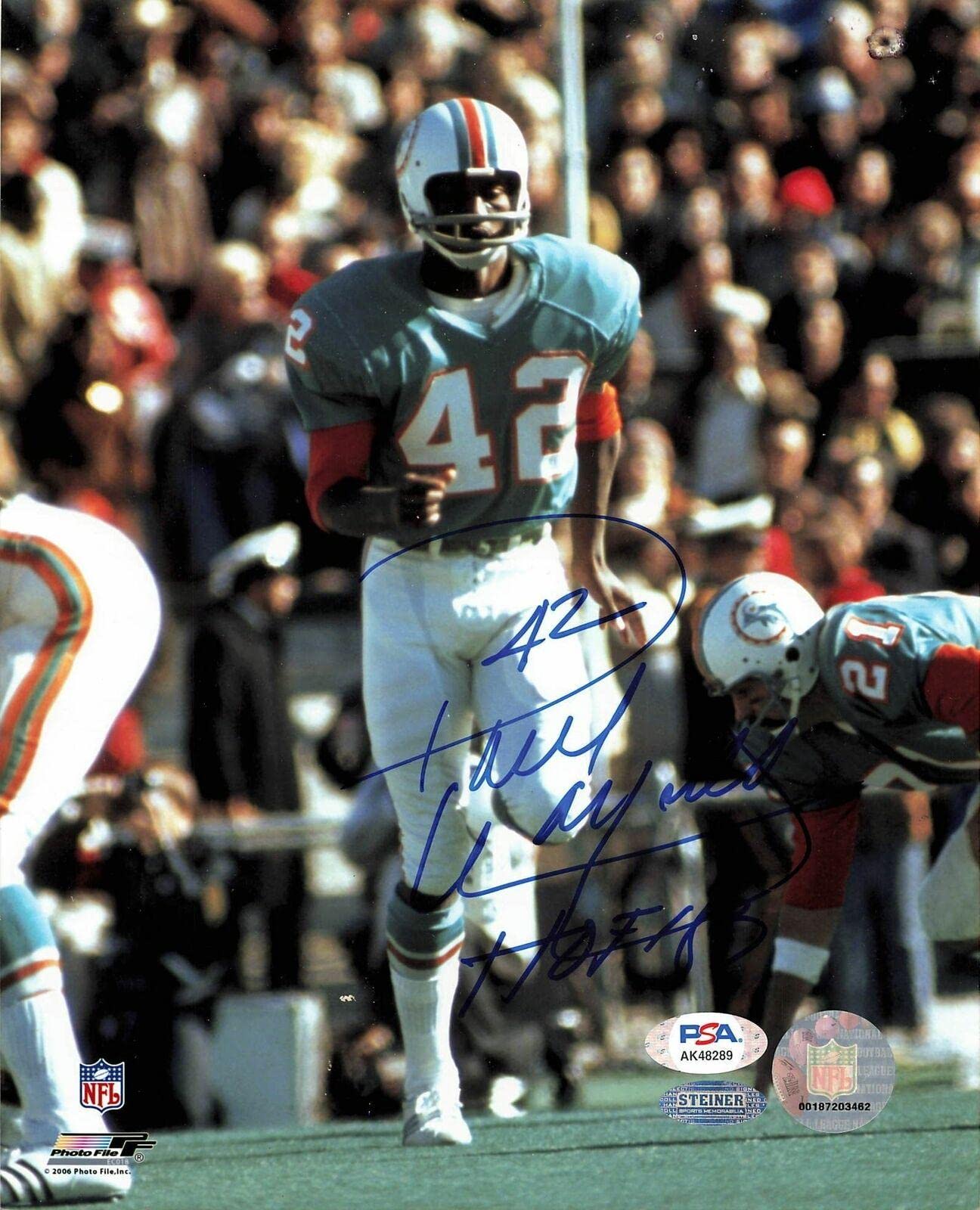 PAUL WARFIELD signed 8x10 photo PSA/DNA Miami Dolphins Autographed - Autographed NFL Photos