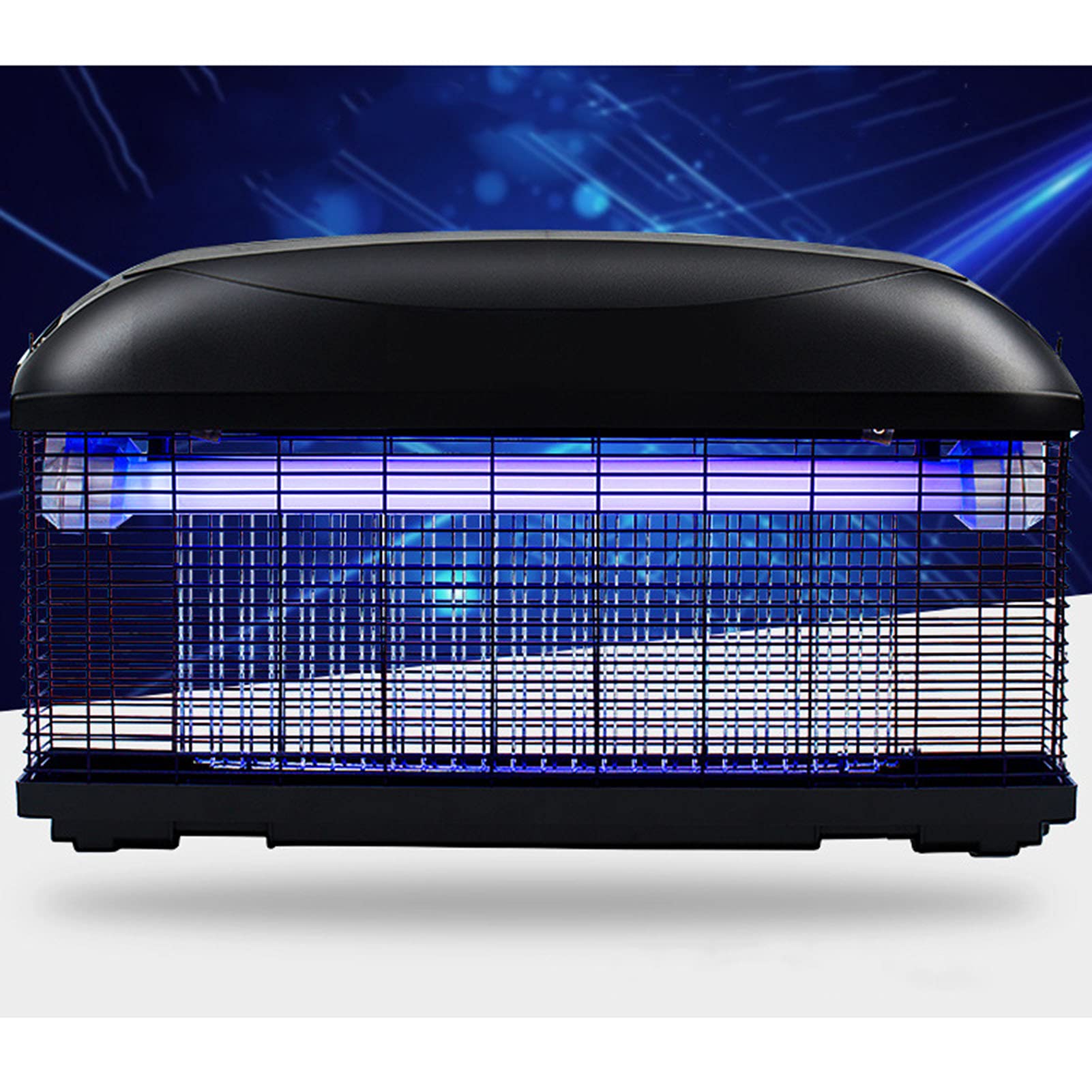 Moskitiera, pułapka na muchy do użytku na zewnątrz, elektryczna lampa na komary do użytku wewnątrz, owadobójcza ze światłem UV, do sypialni, na kemping i piknik