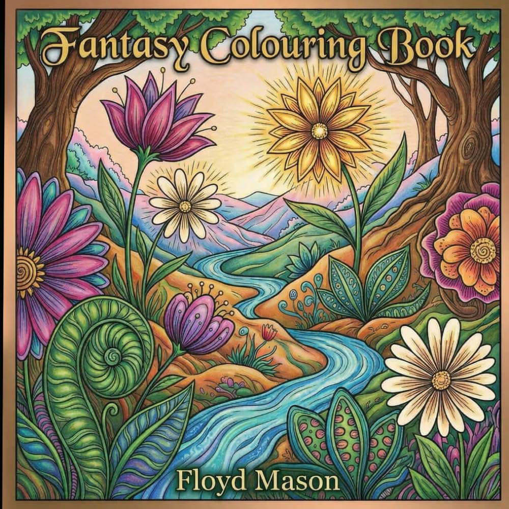 Fantasy Colouring Book