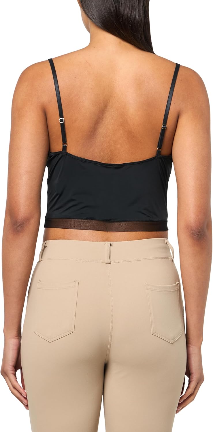 Natori Women's Illusion Cropped Cami Length: 15"