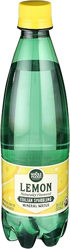 Whole Foods Market, Lemon Sparkling Mineral - unit, 500 ml