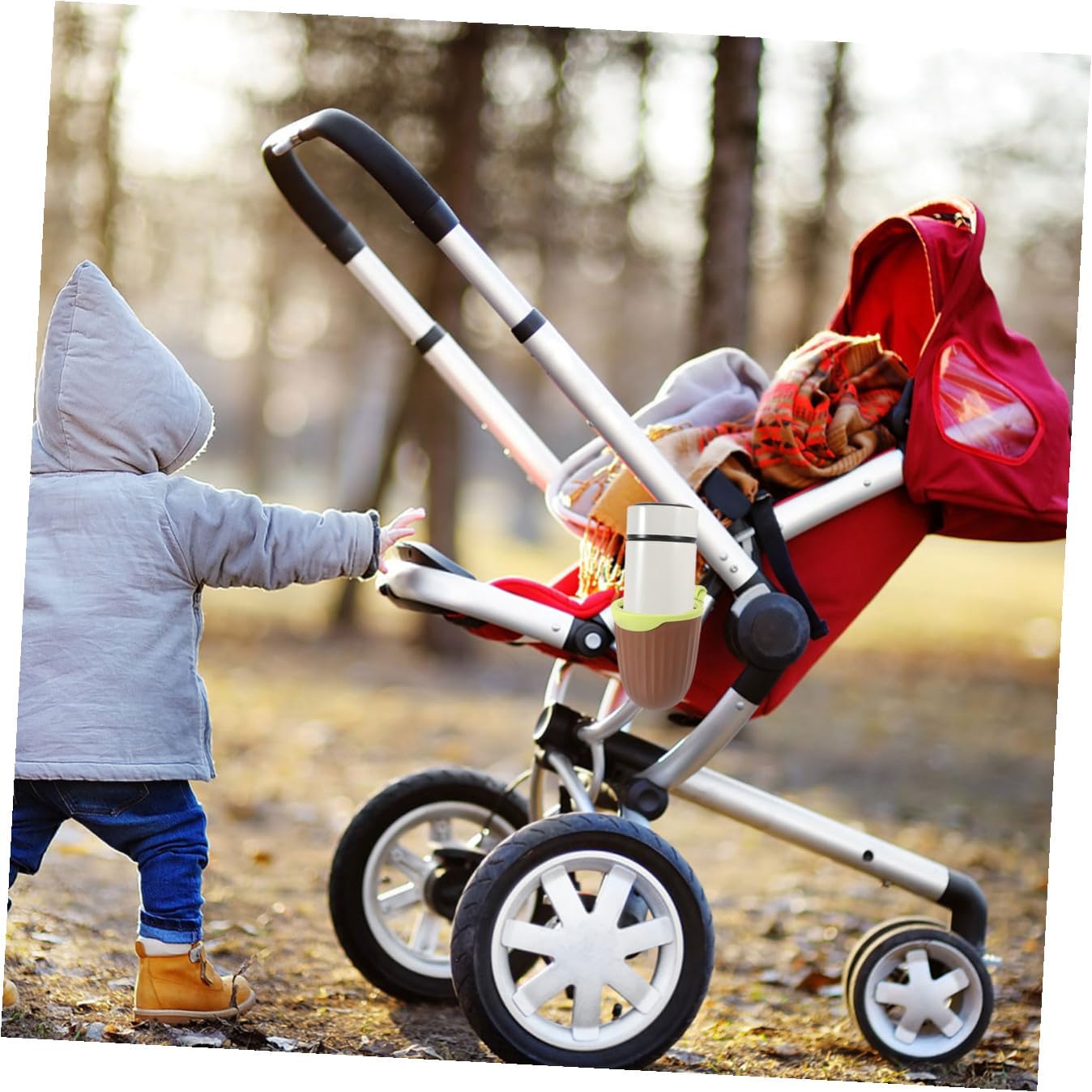 UPKOCH 1pc Stroller Cup Holder Bottle Water Cup Rack Stroller Accessories Safe